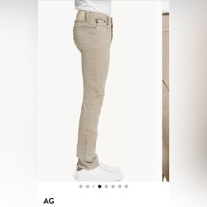 AG Men's Beige Chino Pants - the Everett(slim straight), size 36x32